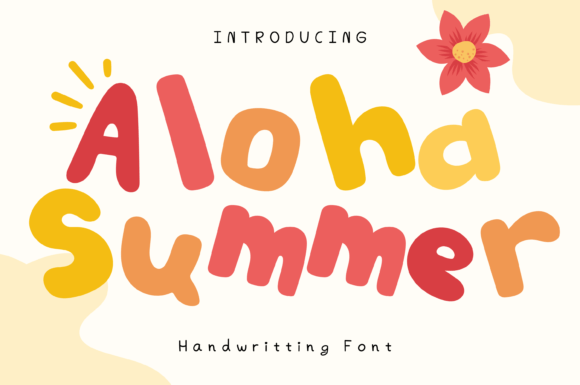 Aloha Summer: The Whimsical Display Font for Creative Makers
