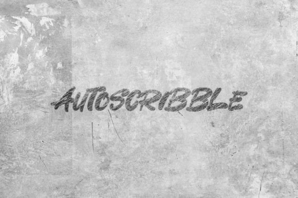 Autoscribble: The Bold Display Font for Handmade Creators