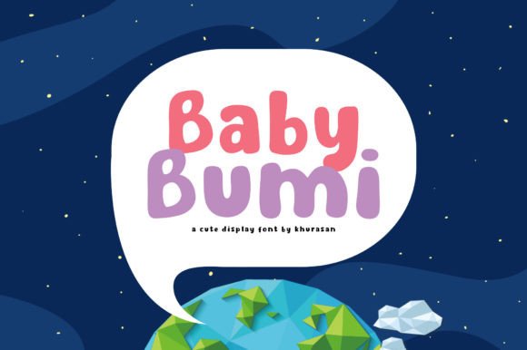 Baby Bumi: A Modern Bold Display Font for Creative Branding