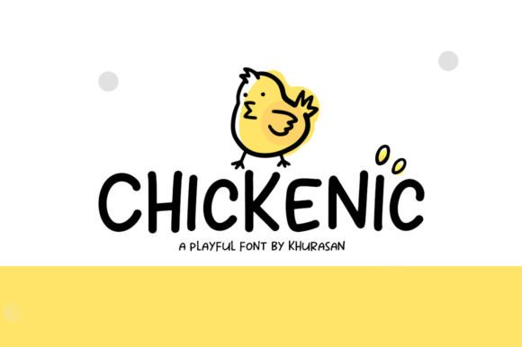 Chickenic Font Review: A Quirky Display Typeface for Makers