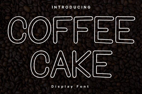 Coffee Cake: The Whimsical Display Font for Your Brand