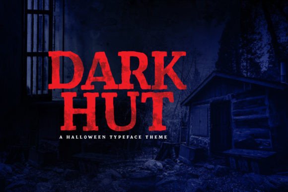 Dark Hut: The Spooky Display Font for Memorable Branding