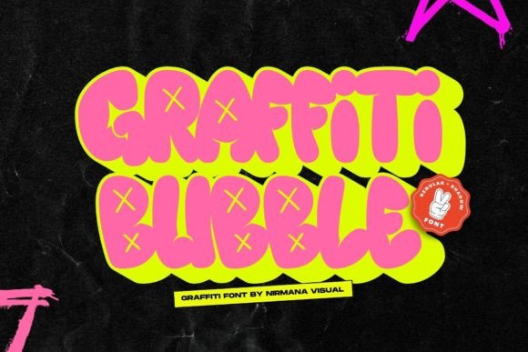 Graffiti Bubble: The Urban Display Font for Bold Shop Branding