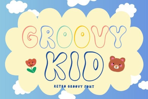 Groovy Kid: The Retro Display Font for Authentic Small Business Branding