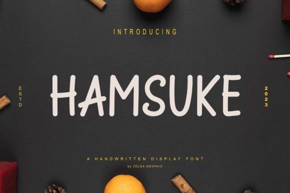Hamsuke: The Modern Handwriting Font for Authentic Branding