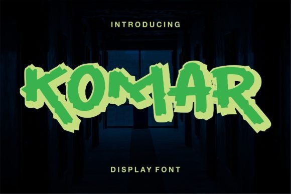 Komar: A Bold Display Font for Modern Campaigns