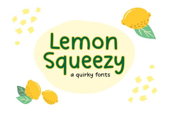 Lemon Squeezy: The Quirky Handwritten Typeface for Modern Editorial Design