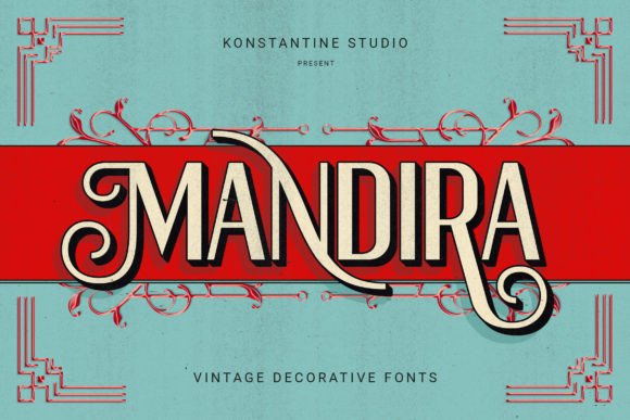 Mandira: The Vintage Sans Serif Display Font for Your Brand
