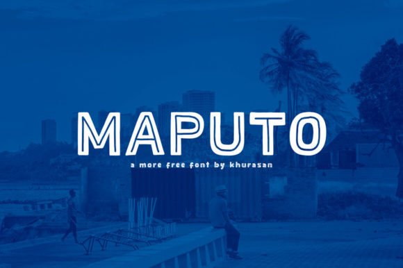 Maputo: The Modern Handwritten Display Font for Creative Projects