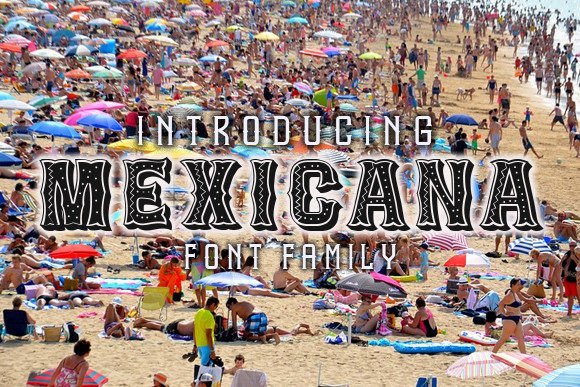 Mexicana: A Modern Display Font for Creative Makers