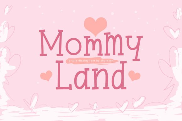 Mommyland: A Modern Display Font for Editorial and Brand Design