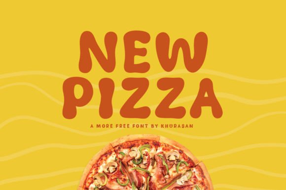 New Pizza: The Handwritten Typeface for Modern Branding