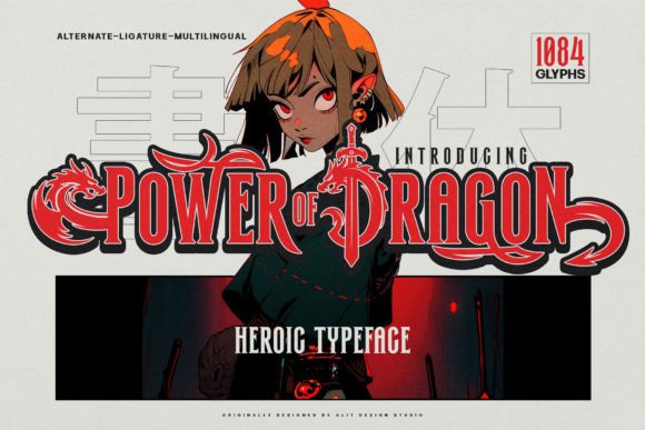 Power of Dragon Typeface: Unleash Your Inner Hero in Design
