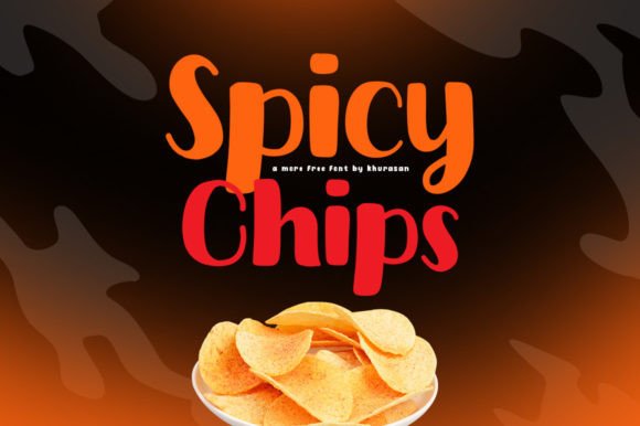Spicy Chips: The Handwritten Typeface for Bold Brand Visuals