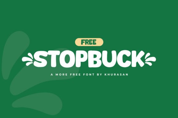 Stopbuck Typeface: Elevate Your Handmade Brand