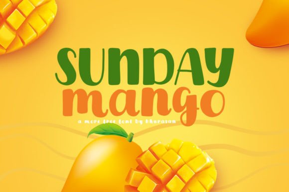 Sunday Mango: The Modern Handwritten Display Font for Campaigns