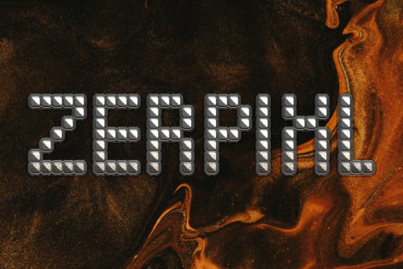 Zerpixl: The Bold Display Font for Modern Business Branding